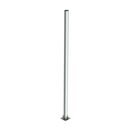 Poste de Acero Galvanizado para Videovigilancia, 6 m de altura.
