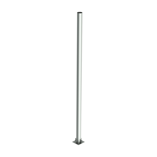 Poste de Acero Galvanizado para Videovigilancia, 6 m de altura.