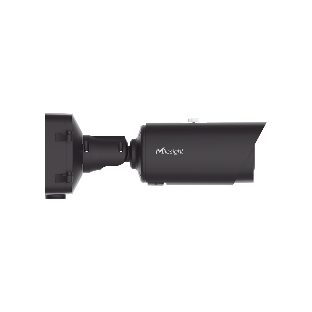 Cámara Bullet Plus de Red 2MP / AI 4X / Enfoque Automático / IR Inteligente / WDR 140dB / Tarjeta MicroSD hasta 256GB / IP67 / IK10 / Análisis de Video AI / Compresión H.265+