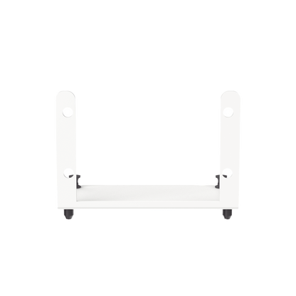Soporte Para 2 Adaptadores de Fibra Óptica Opticom®, Para Uso con Gabinetes Multipropósito, de Instalación a Presión, Color Blanco