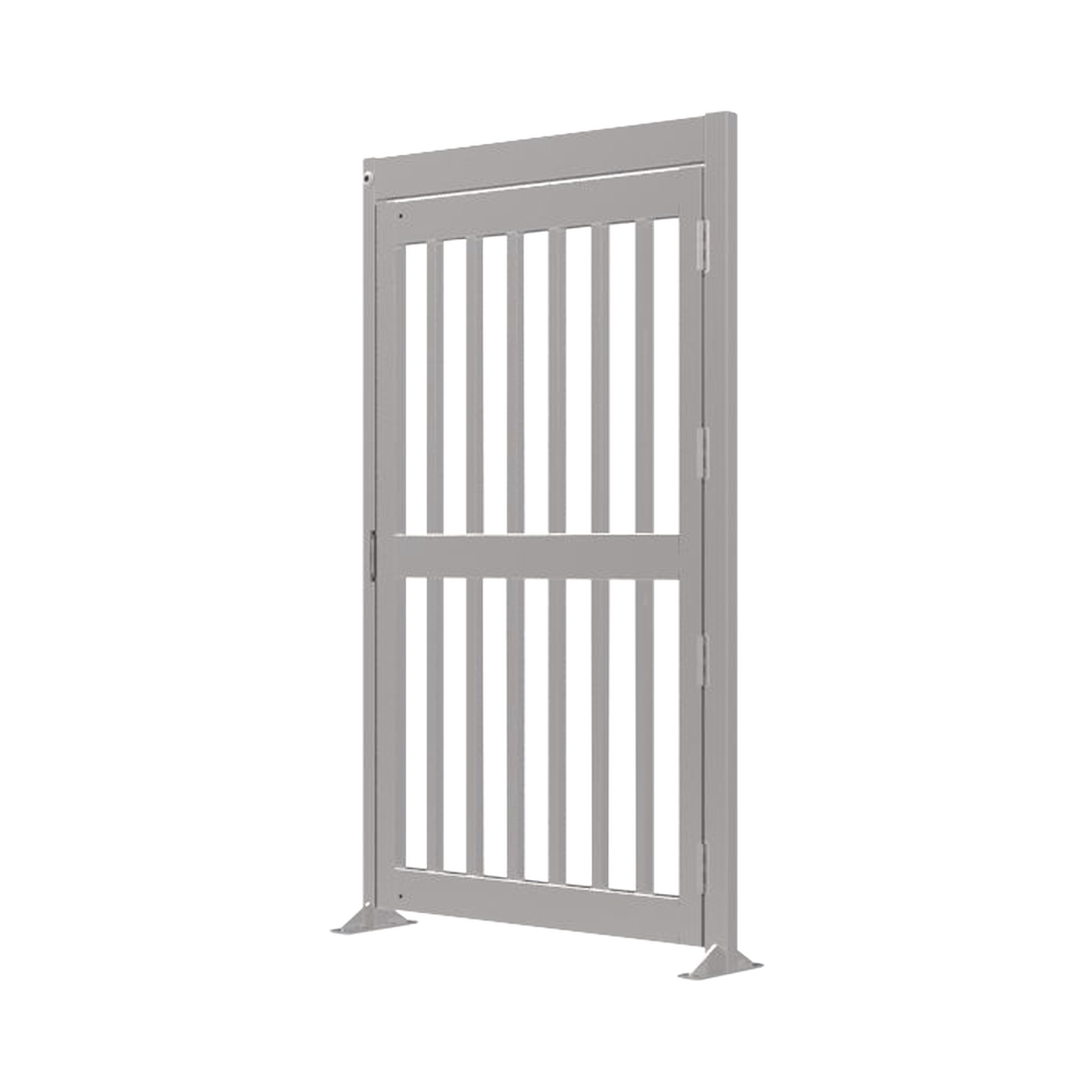 Puerta de Alta Seguridad de Cuerpo Completo Acabado en Acero Inoxidable
