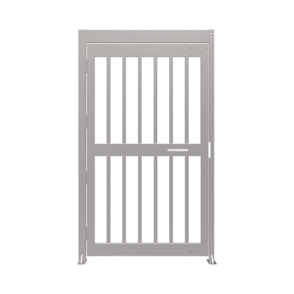 Puerta de Alta Seguridad de Cuerpo Completo Acabado en Acero Inoxidable