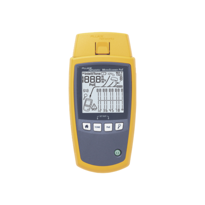 Verificador de Red MicroScanner PoE, para Comprobación de Redes de Voz, Datos, Video y PoE 802.3af, at, bt y UPOE, con Pantalla LCD Retroiluminada