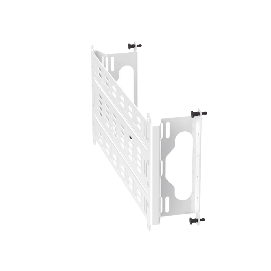 Accesorio Para Montaje de Equipos o Dispositivos en Gabinetes MultipropÃ³sito, de InstalaciÃ³n a PresiÃ³n, de Acero, Color Blanco
