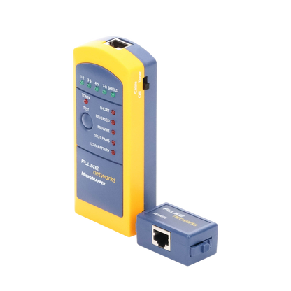 Probador de Mapa de Cableado MicroMapper, para Verificar R�pida y F�cilmente la Integridad del Cableado de Par Trenzado de Ethernet