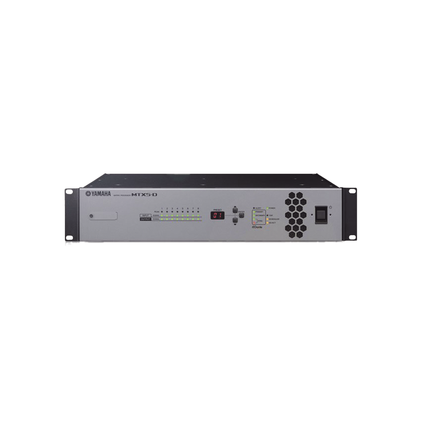 Procesador Matricial de Audio | DSP | 34 Entradas (entre digital y análogas)  x 16 Salidas | Ideal para Instalaciones Comerciales |  Interfaz Dante