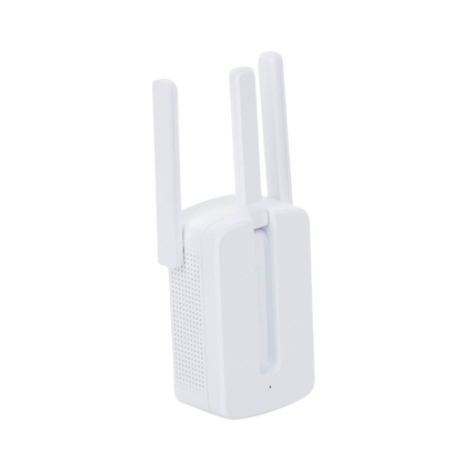 Repetidor / Extensor de Cobertura WiFi N / MU-MISO / 300 Mbps 2.4 GHz / 3 antenas externas / Botón WPS