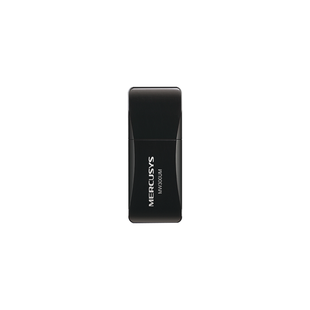 Adaptador Inalámbrico N / 300 Mbps 2.4 GHz / 2 antenas Internas / Diseño Portátil / Más comodo