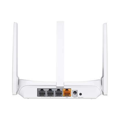 Router Inalámbrico N / 2.4 GHz de 300 Mbps / 1 Puerto WAN 10/100 Mbps / 3 puertos LAN 10/100 Mbps /  3 antenas de 5 dBi / Compatible con IPTV e IPV6