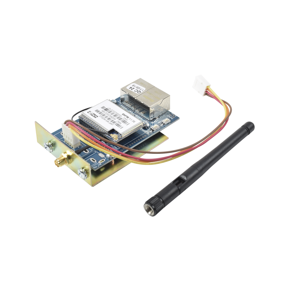 Comunicador WIFI/Ethernet para paneles PIMA HUNTER /HUNTERPRO. Permite uso de App PIMALink 2.0 Gratuita. Requiere Chip de Actualización para versiones anteriores.