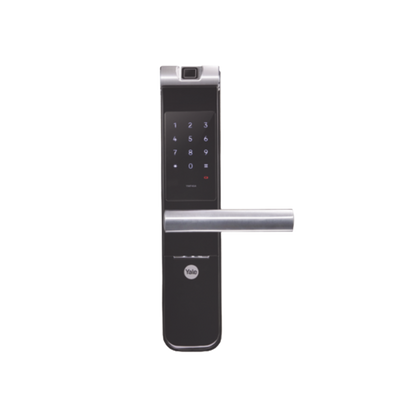 Cerradura Autónoma YMF40A con Teclado y  Biométrica con Huella de Alto Diseño Estético! Para puertas de 35 a 90 mm de espesor