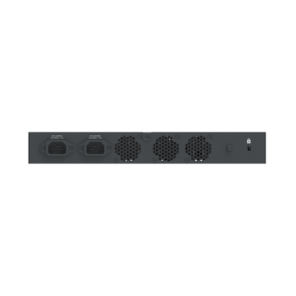 Switch cnMatrix EX3024F Ideal para Distribución en una Red Empresarial / 24 Puertos de Fibra Óptica SFP+(10 Gbps) / Capa 2 y Capa 3 / Doble Fuente de Alimentación en Corriente Alterna / Gestión Gratuita Desde la Nube