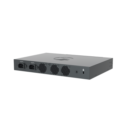 Switch cnMatrix EX3024F Ideal para Distribución en una Red Empresarial / 24 Puertos de Fibra Óptica SFP+(10 Gbps) / Capa 2 y Capa 3 / Doble Fuente de Alimentación en Corriente Alterna / Gestión Gratuita Desde la Nube
