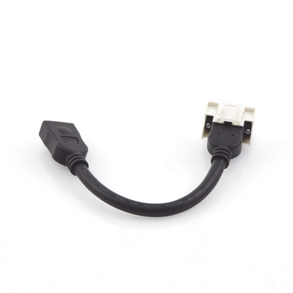 Adaptador HDMI con Pigtail Hembra-Hembra, Para V�deo 720, 1080p, 4K UHD Compatible con Faceplates MAX Siemon de 2 Salidas, Color Blanco