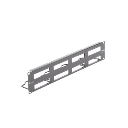 Patch Panel MAX Modular (vacío), de 48 Puertos, Plano, 2UR