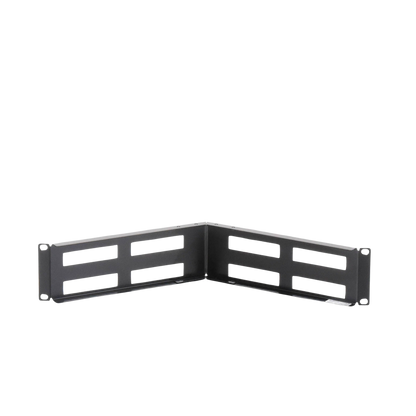 Patch Panel MAX Modular (vacío), de 48 Puertos, Angulado, 2UR