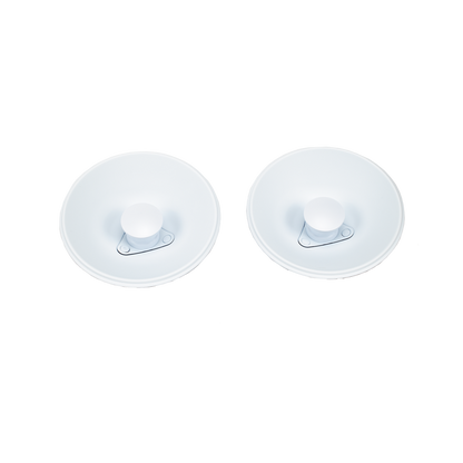 Par de Antenas Modulares Dual Slant, 4.9 - 6.4 GHz, Dimensiones (27 cm), Apertura 45°, Ganancia de 20 dBi, Diseñadas para radio C5x