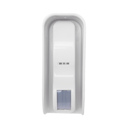 Sensor de Movimiento Tipo Cortina / 100 % Exterior / Alimentado por baterias / Doble tecnologia MW & PIR / Compatible con cualquier panel de alarma