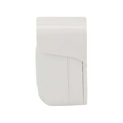 Sensor de Movimiento Tipo Cortina / 100 % Exterior / Alimentado por baterias / Doble tecnologia MW & PIR / Compatible con cualquier panel de alarma