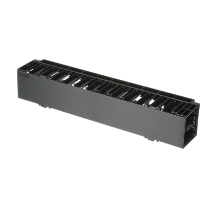 Organizador de Cables Horizontal NetManager, Sencillo (Solo Frontal), Para Rack de 19in, 2UR