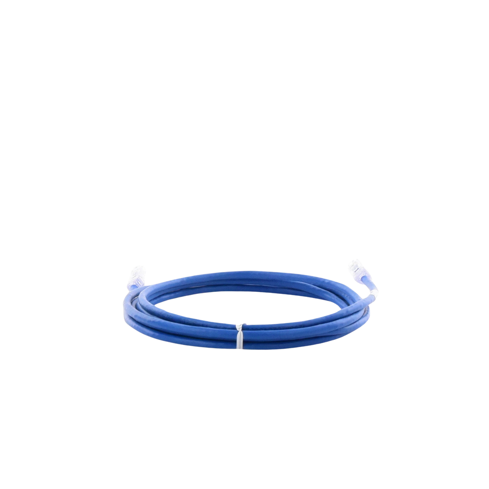 Cable de Parcheo UTP Categoría 6, con Plug Modular en Cada Extremo - 3 Metros (9.84 Pies) - Azul