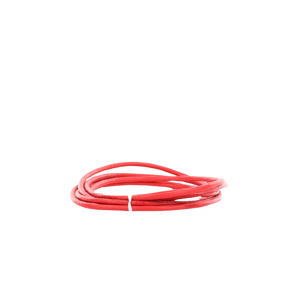 Cable de Parcheo UTP Categoría 6, con Plug Modular en Cada Extremo - 3 Metros (9.84 Pies) - Rojo