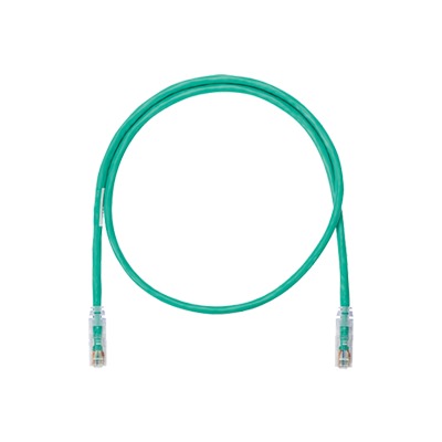 Cable de Parcheo UTP Categoría 6, con Plug Modular en Cada Extremo - 4.3 Metros (14.11 Pies) - Verde