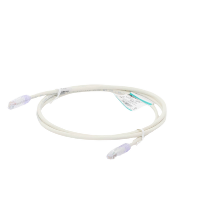 Cable de Parcheo UTP Categoría 6, con Plug Modular en Cada Extremo - 1.5 Metros (4.92 Pies) - Blanco Mate