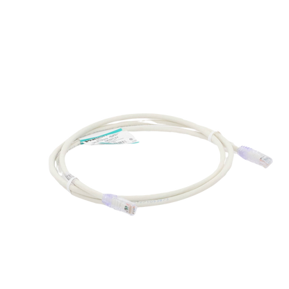 Cable de Parcheo UTP Categoría 6, con Plug Modular en Cada Extremo - 1.5 Metros (4.92 Pies) - Blanco Mate