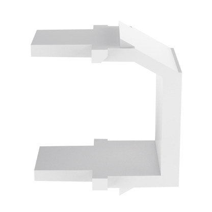 Módulo de Tapa Ciega (Inserto Ciego), Tipo Keystone, Color Blanco, 1 Pieza