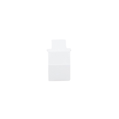 Módulo de Tapa Ciega (Inserto Ciego), Tipo Keystone, Color Blanco, 1 Pieza