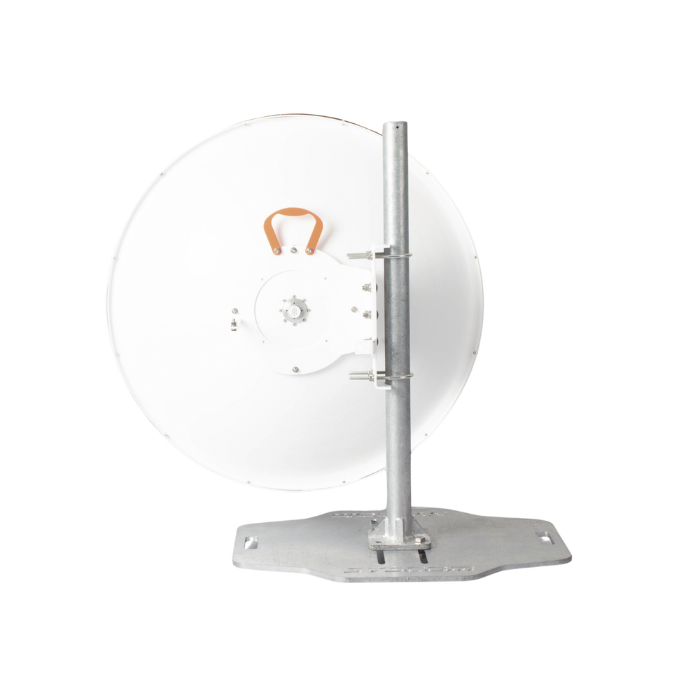 Antena Blindada de alta gama / 3 ft / 10-11 GHz / Ganancia 38 dBi / Conector de guía de onda para radios B11 / Montaje con alineación milimétrica / Tornillería de acero inoxidable