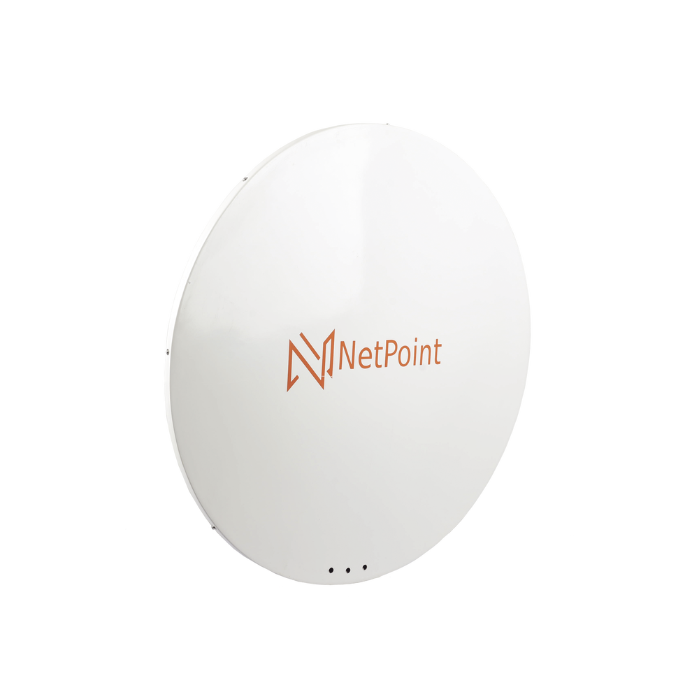 Antena Direccional / 3 ft / 5.9-7 GHz / Ganancia 32 dBi / SLANT de 45 ° y 90° / Incluye Jumpers con conector N-Macho a RPSMA / montaje y radomo incluido.
