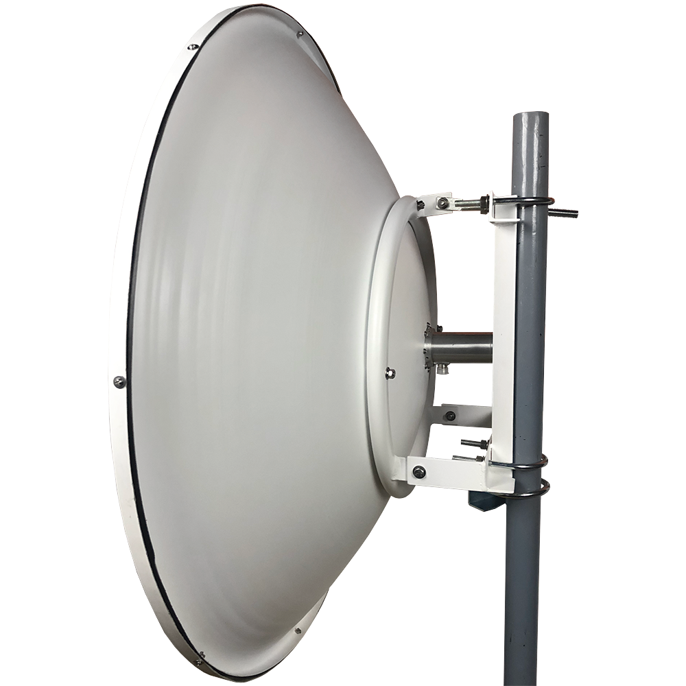 Antena Direccional / 4 ft / 5.9-7 GHz / Ganancia 36 dBi / SLANT de 45 ° y 90° / Ideal para radios 4600 (C060940C121C) / Incluye Jumpers con conector N-Macho a RPSMA / montaje y radomo incluido.