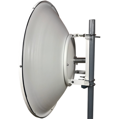 Antena Direccional / 4 ft / 5.9-7 GHz / Ganancia 36 dBi / SLANT de 45 ° y 90° / Ideal para radios 4600 (C060940C121C) / Incluye Jumpers con conector N-Macho a RPSMA / montaje y radomo incluido.