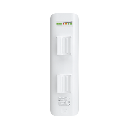 NanoStation airMAX M365, hasta 150 Mbps, frecuencia 3.65 GHz (3650-3675 MHz) con antena integrada de 13 dBi