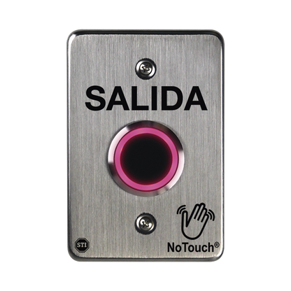 Interruptor IR NoTouch® de Acero Inoxidable, Salida Única, SALIDA