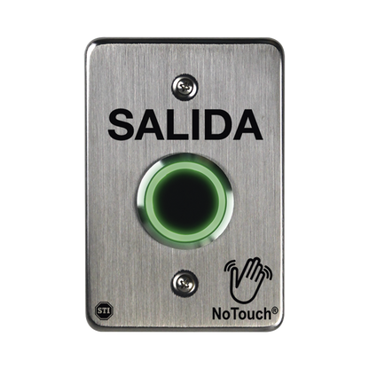 Interruptor IR NoTouch® de Acero Inoxidable, Salida Única, SALIDA