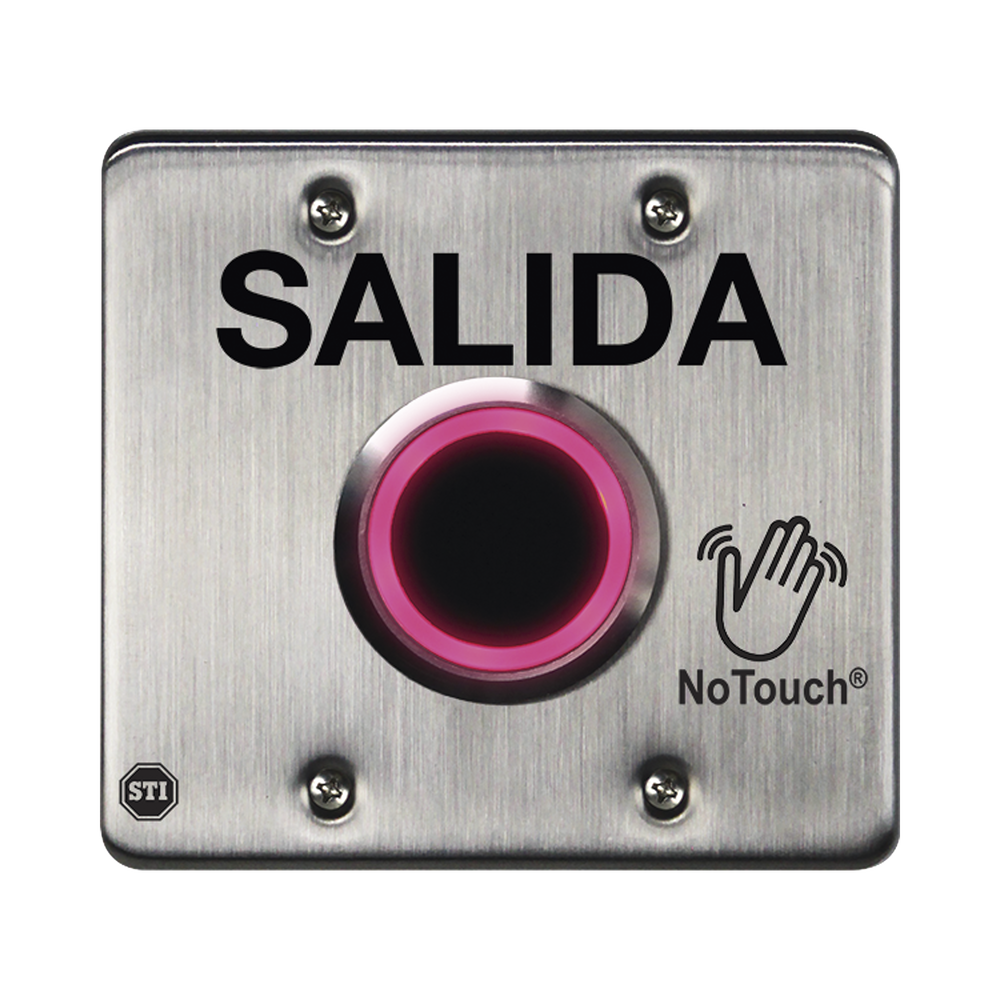 Interruptor IR NoTouch® de Acero Inoxidable, Salida Doble, SALIDA
