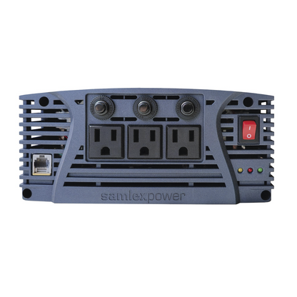 Inversor de Corriente de Onda Senoidal Pura 3000 W / 12 Vcc / Salida GFCI 120VCA