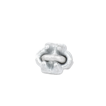 Nudo/ Perro/ Abrazadera Acero Forjado para Cable de 1/8", Galv. por Inmersión en Caliente.