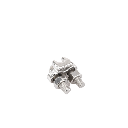Nudo/ Perro/ Abrazadera Acero Forjado para Cable de 5/16", Acero Inoxidable.