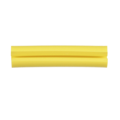 Manguito Porta Etiquetas de Identificación, Para Fibra Simplex de 2 mm, 0.08 Pulgadas (2 mm) de Largo, Color Amarillo, Paquete de 100pz
