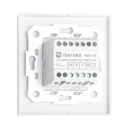 Luz de Aviso para Hospital, Cuatri color para Indicar Presencias o Alarmas en Habitación / BUS RS485 / Compatible con NX0019/B, NX1021 y NX0015