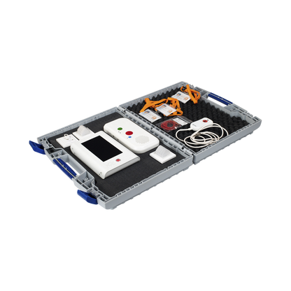 Maletín Funcional Demo de Hospital / Sistema de Llamada Paciente Enfermera IP con Terminales IP y Periféricos