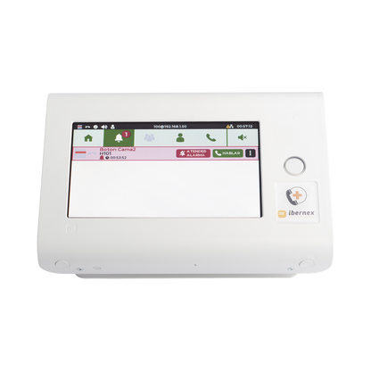 Consola de Sobremesa para Hospitales / Puesto de Control de Enfermería / Pantalla Táctil 7" / PoE / SIP / RFID / Compatible con NX0019/B, NX1021 y NX0015