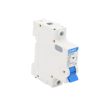 Pastilla para Riel Din, 1 Polo, 32 Amp, Vca:110/415v, 6kA, Catálogo: NXB631PC32.