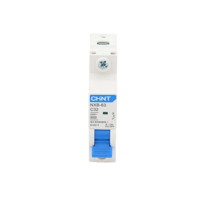 Pastilla para Riel Din, 1 Polo, 32 Amp, Vca:110/415v, 6kA, Catálogo: NXB631PC32.