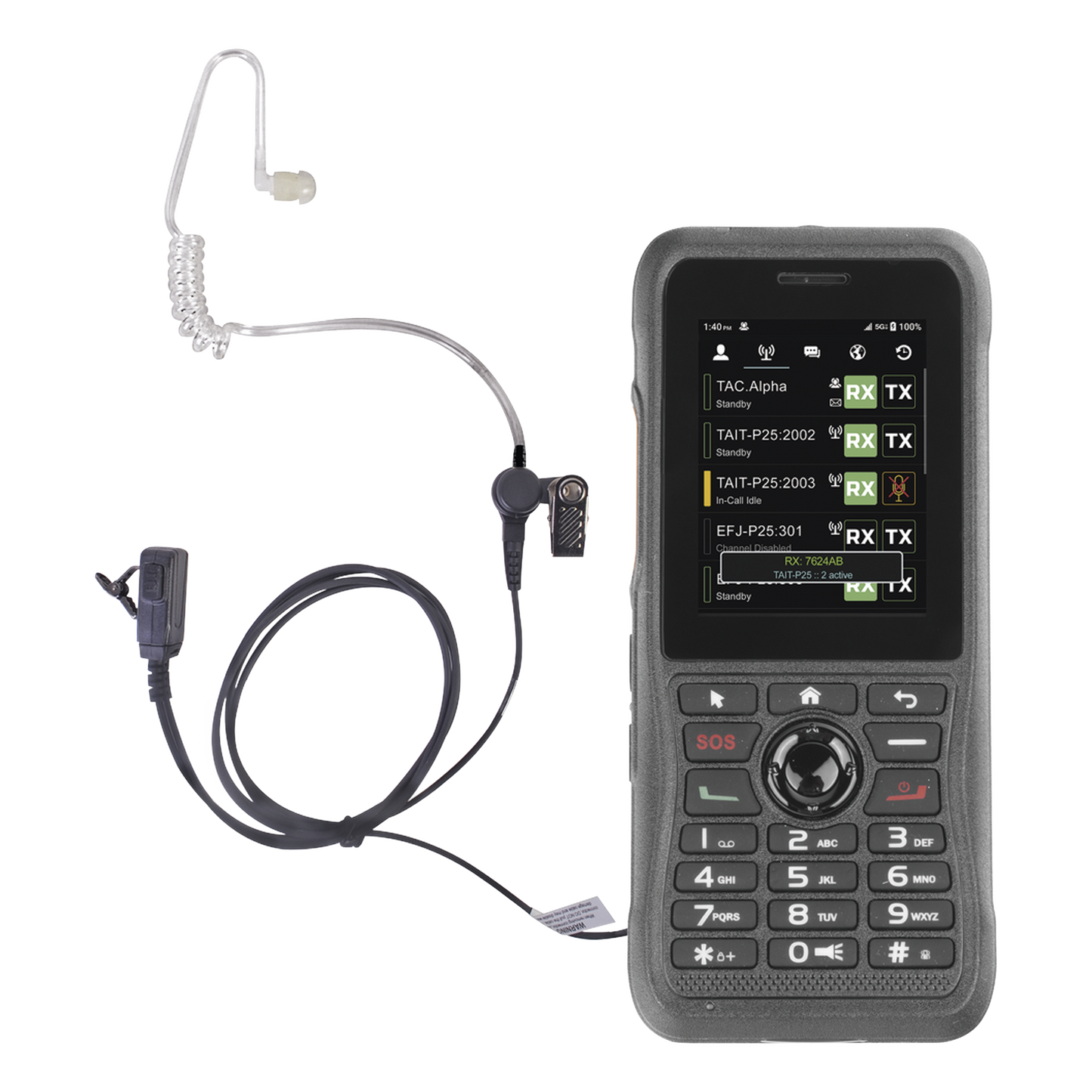 KIT Radio NXPOC-130 y Manos Libres Tubo Acústico (No Inlcuye Servicio en Plataforma))