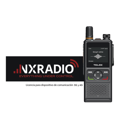 12 meses de Servicio Poc NXRadio para Terminales de Radio Android